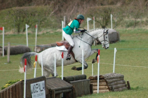 Could I look any more determined that we WILL jump the last?