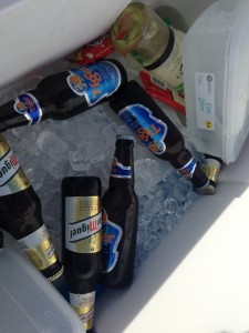 A decent ice box is a must to keep your beer, sorry food cold
