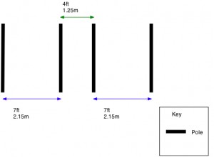 Distances for walk exercise