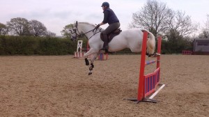 Lucy in Dainese Breeches