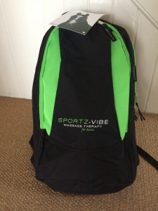 Really handy rucksack - useful for storing all kinds of stuff in! I put the normal cooler I use in here whilst the horse was wearing the Sportzvibe.