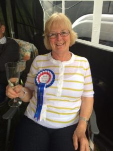 Mum and her 'Best groom' award 